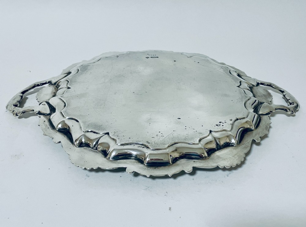 Antique Silver Salver View XI