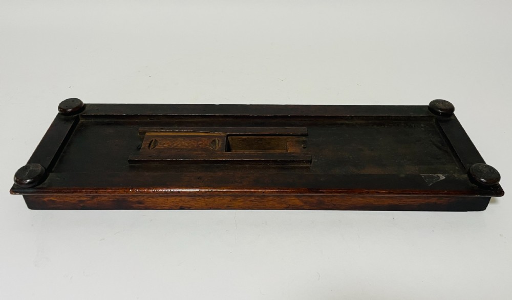 Victorian Mahogany Cribbage Board View VII