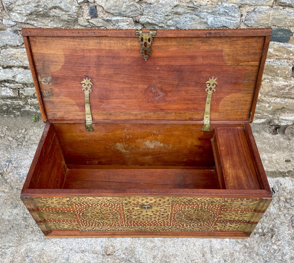 Antique Studded Zanzibar Chest View VII