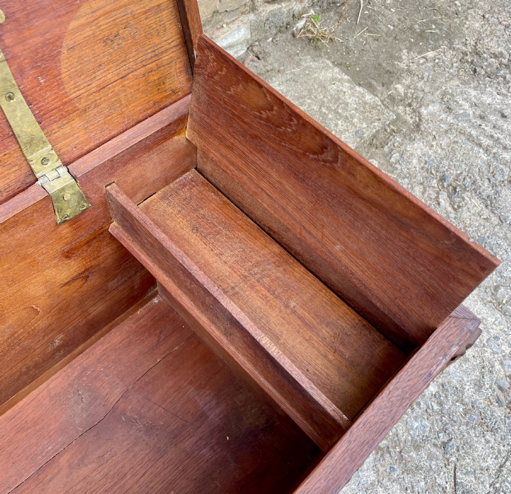 Antique Studded Zanzibar Chest View IX