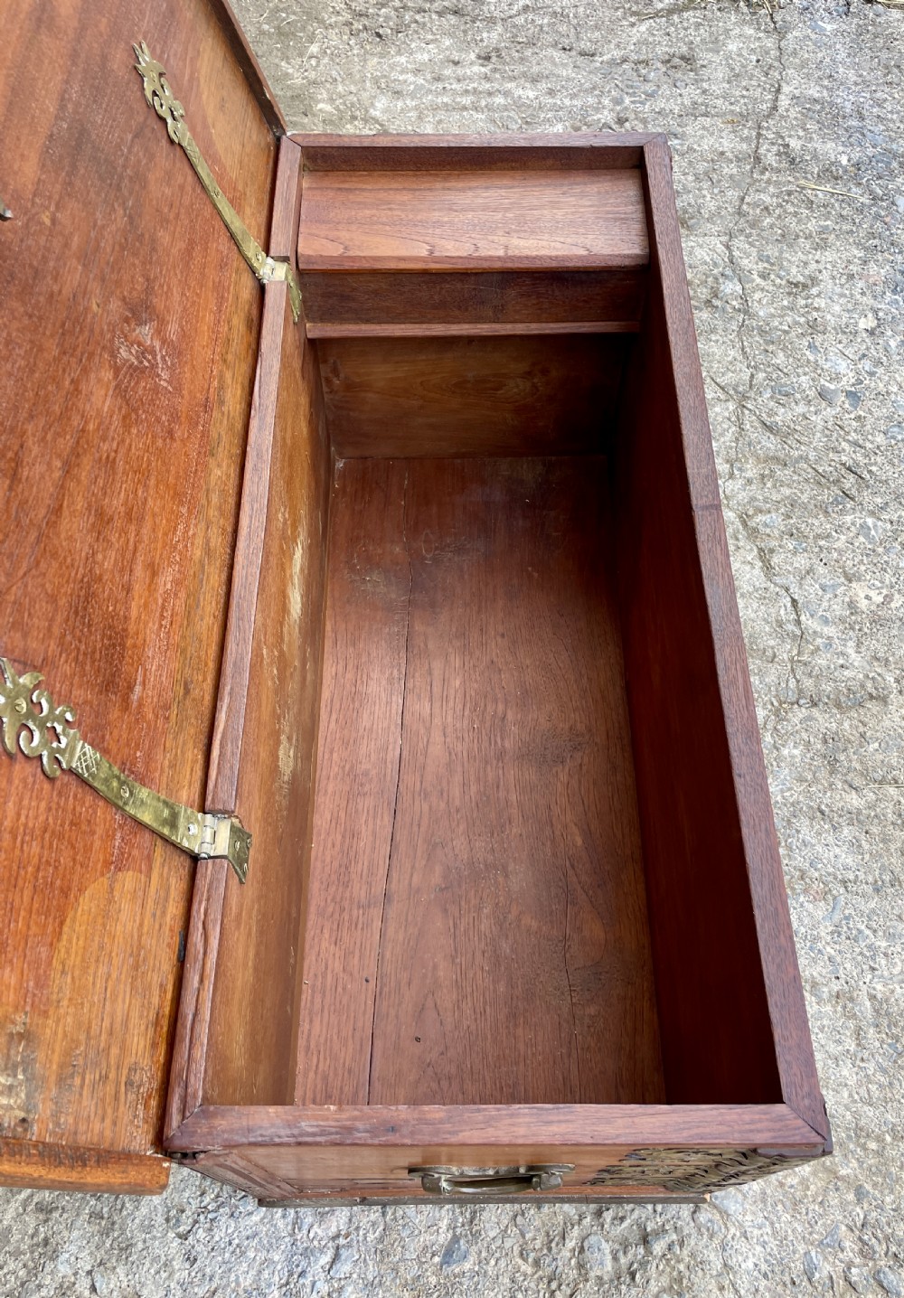 Antique Studded Zanzibar Chest View X