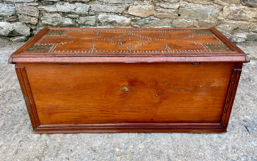 Antique Studded Zanzibar Chest View XVII