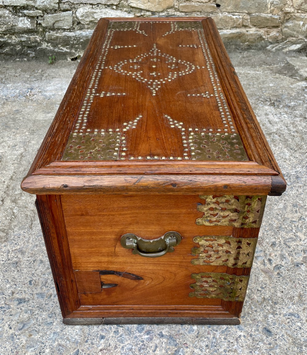 Antique Studded Zanzibar Chest View XXI