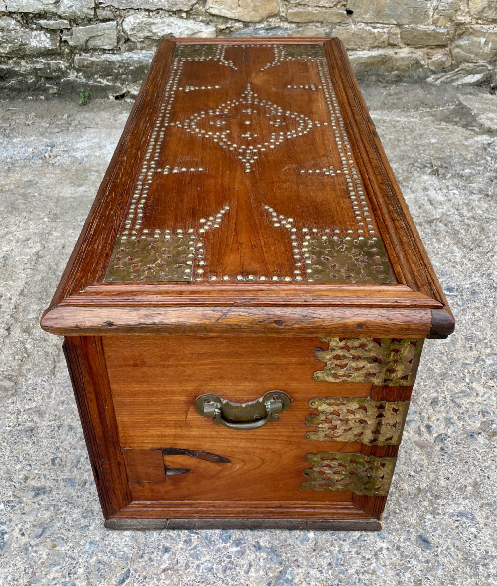 Antique Studded Zanzibar Chest View XXIII