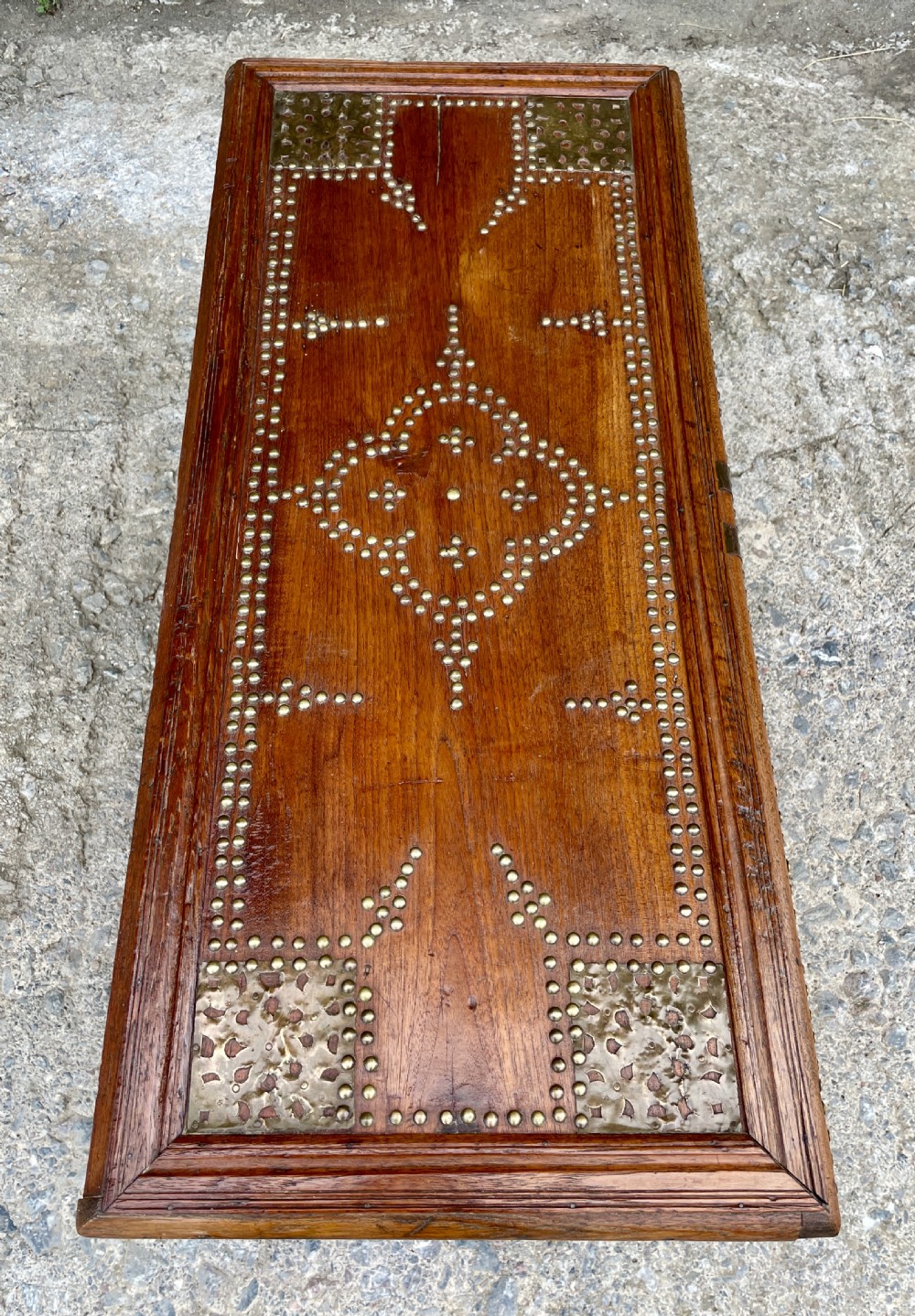 Antique Studded Zanzibar Chest View XXIV