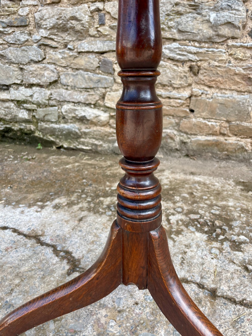 Georgian Oak Wine Table View V