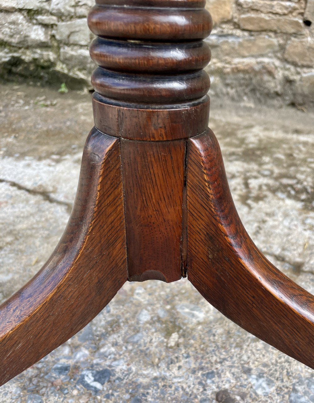 Georgian Oak Wine Table View X
