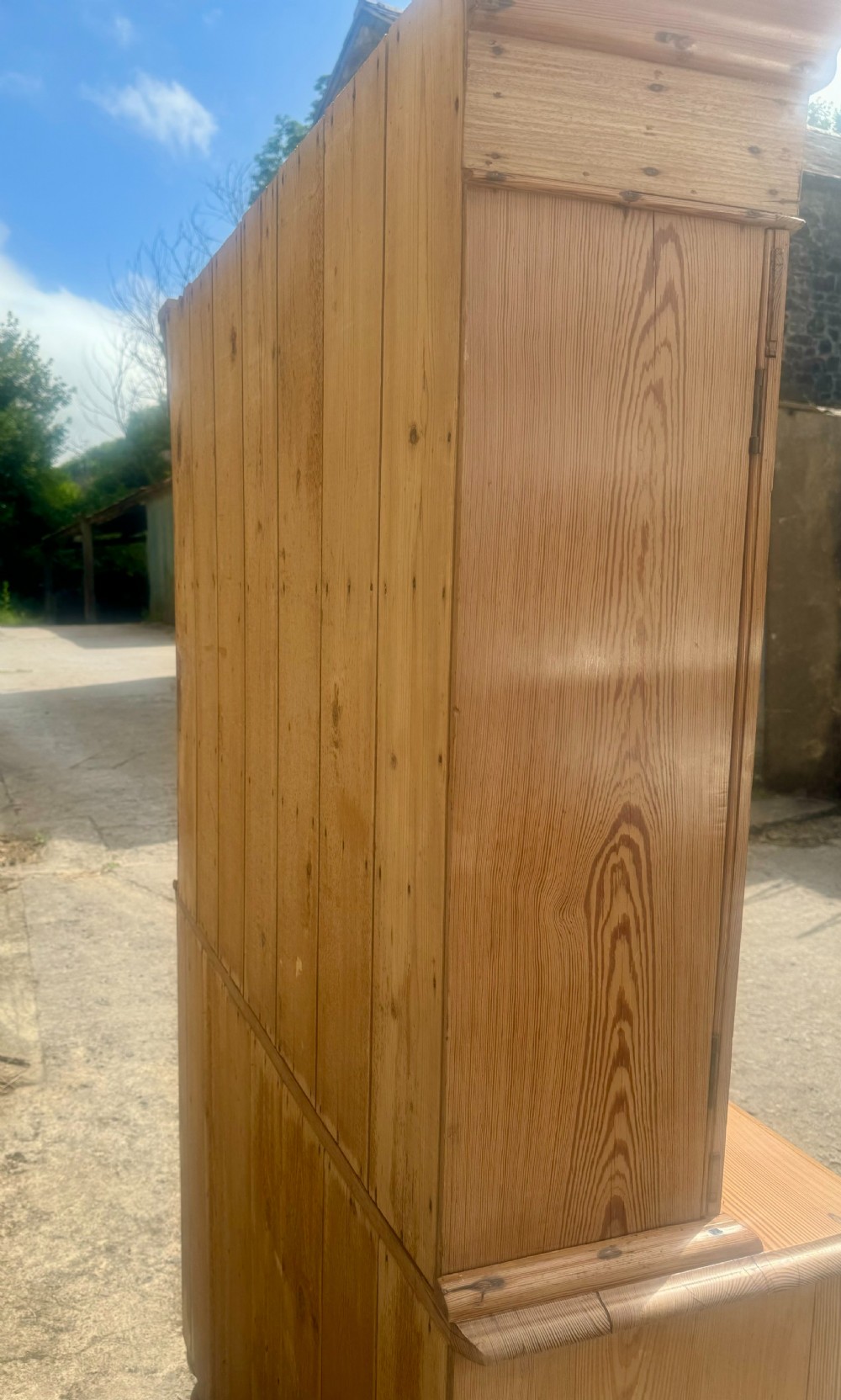 Victorian Pine Glazed Dresser View VII