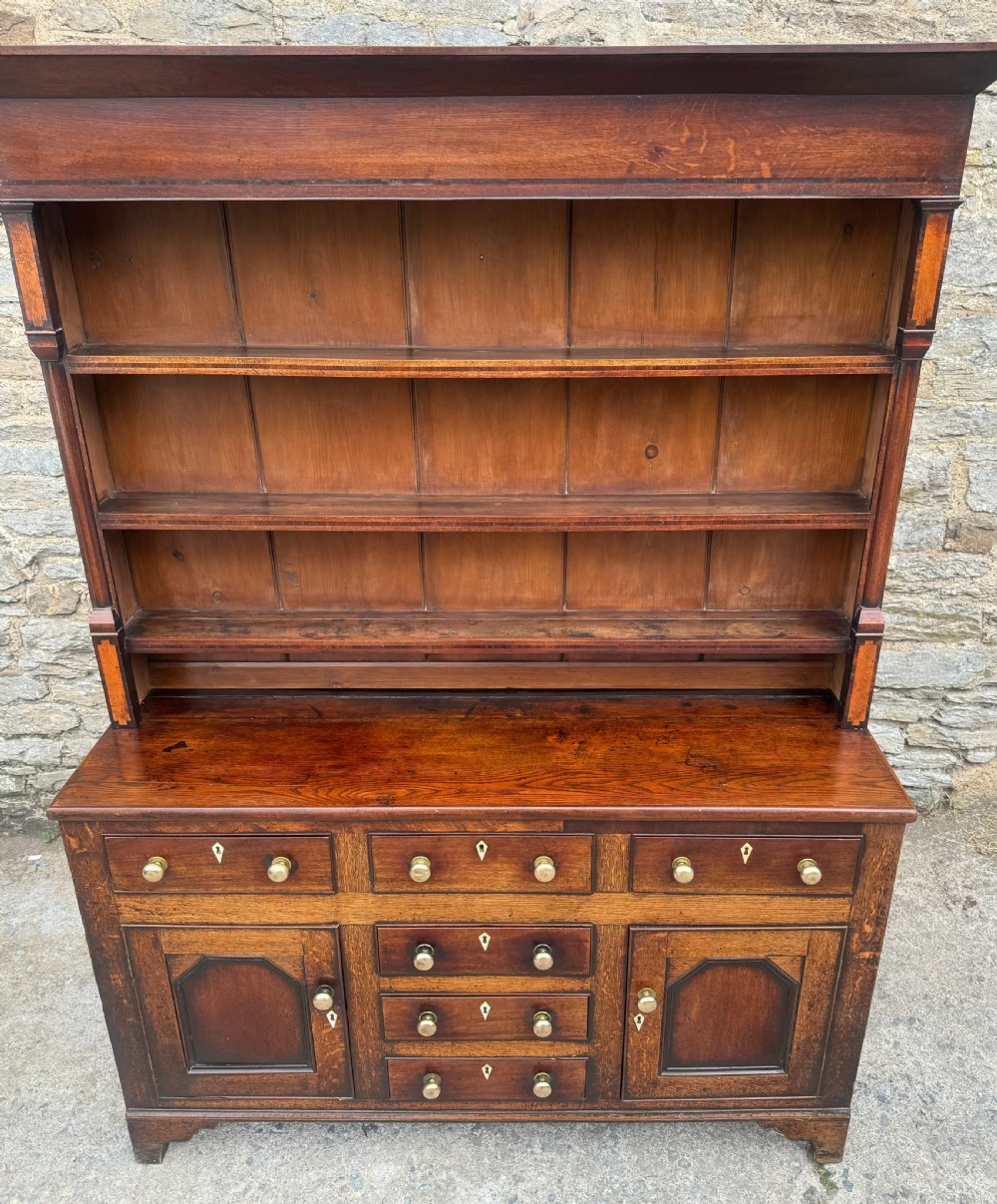 Georgian Welsh Oak Dresser View IX