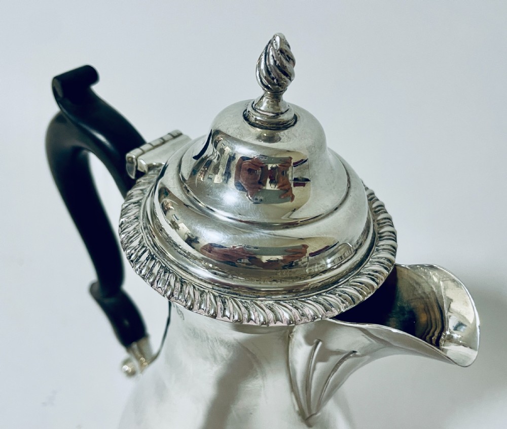Antique Silver Hot Water Jug View XV