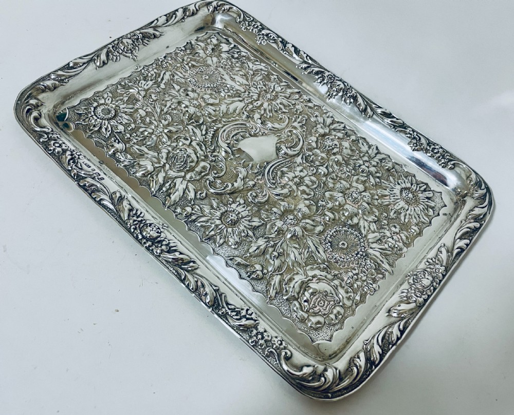 Edwardian Silver Tray View V