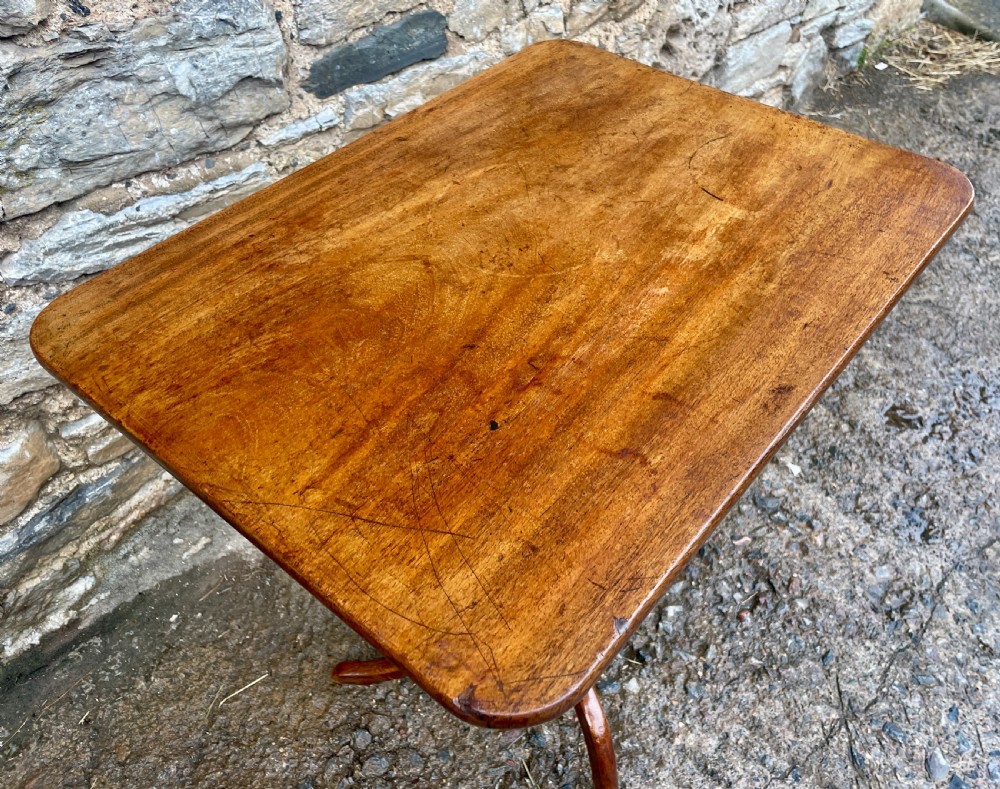 Regency Mahogany Tilt Top Wine Table View IV