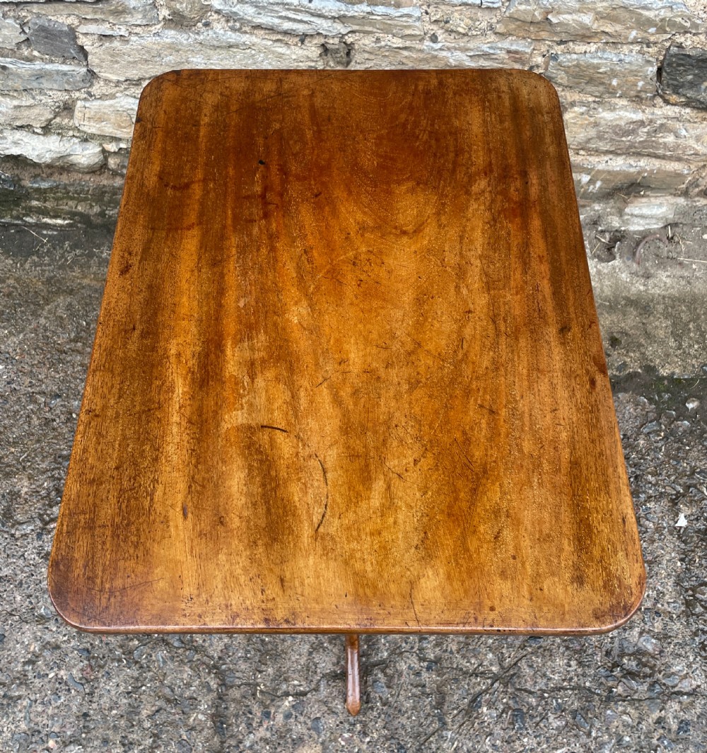 Regency Mahogany Tilt Top Wine Table View VI