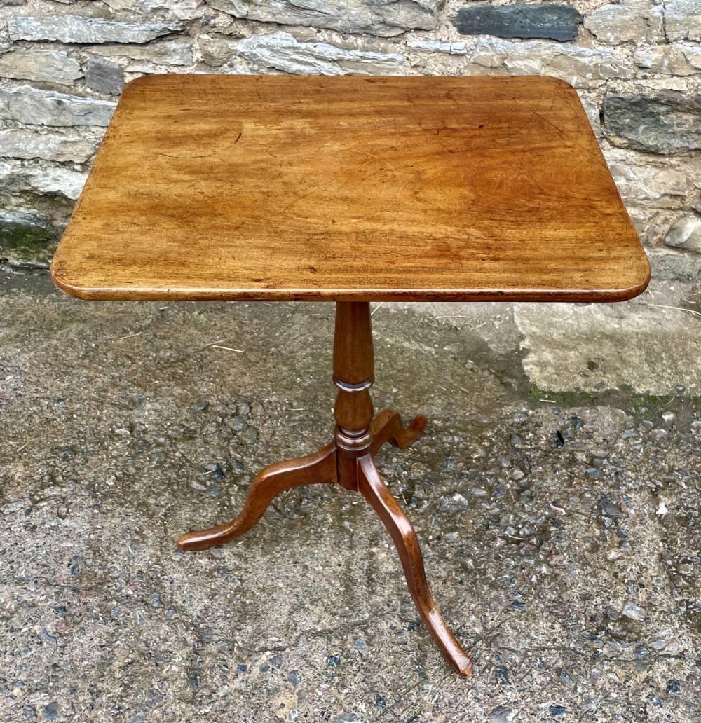 Regency Mahogany Tilt Top Wine Table View IX