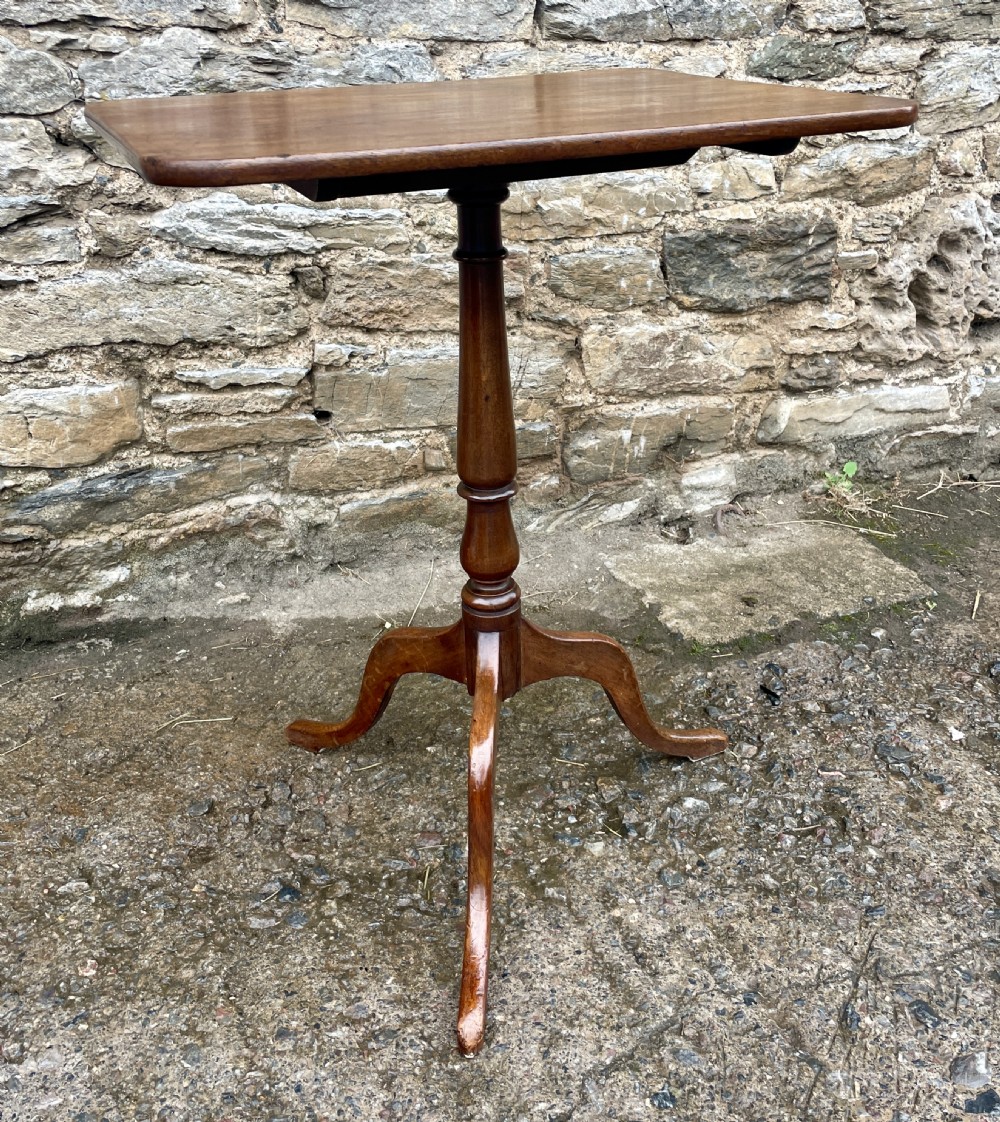 Regency Mahogany Tilt Top Wine Table View XV