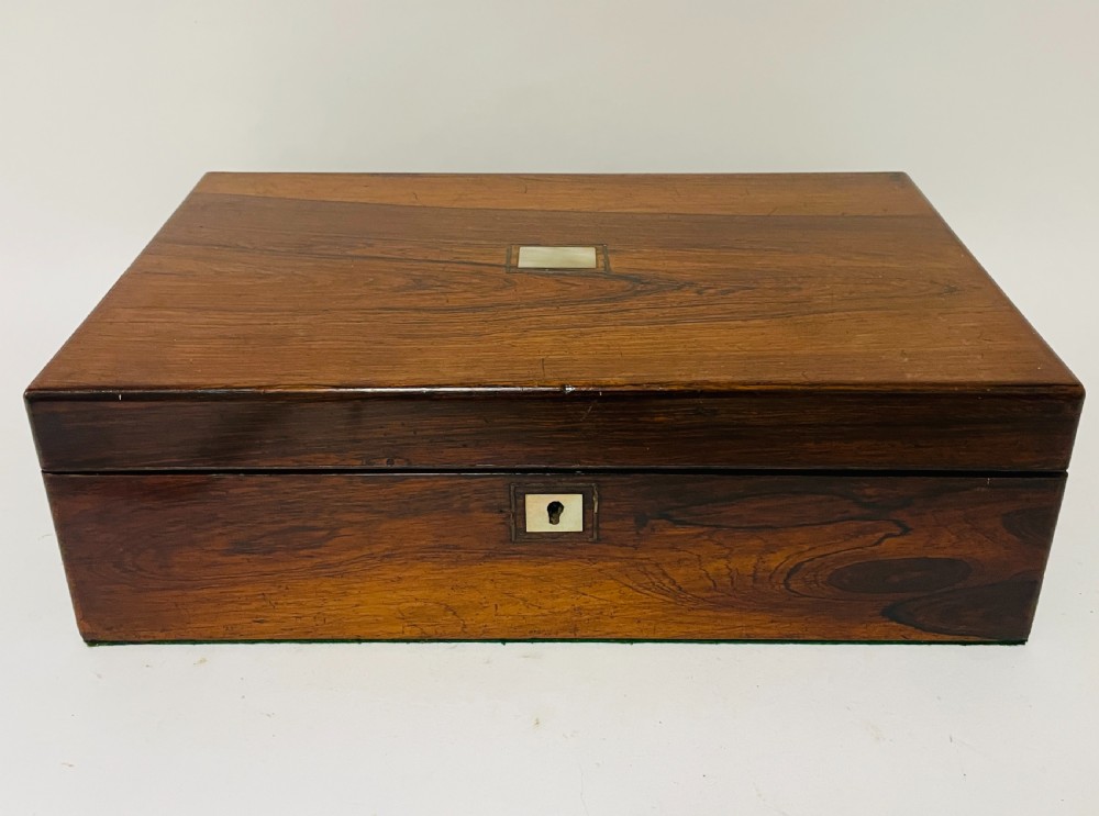Victorian Rosewood Writing Slope View II