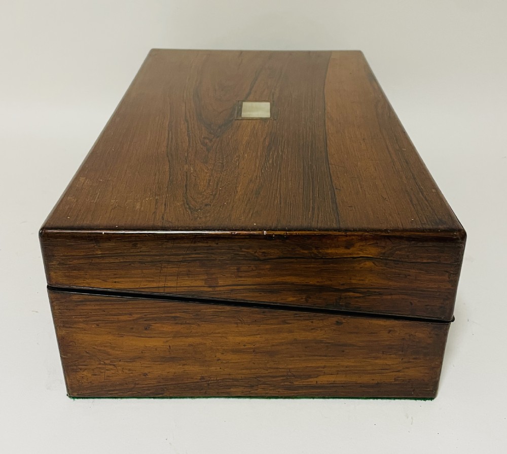 Victorian Rosewood Writing Slope View IV