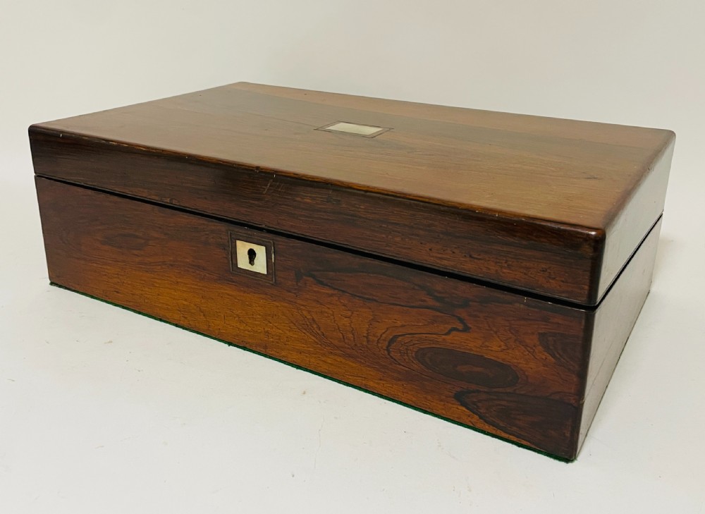 Victorian Rosewood Writing Slope View VII