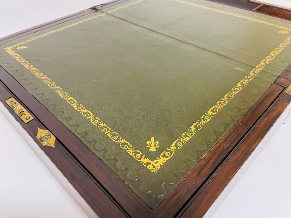 Victorian Rosewood Writing Slope View XI