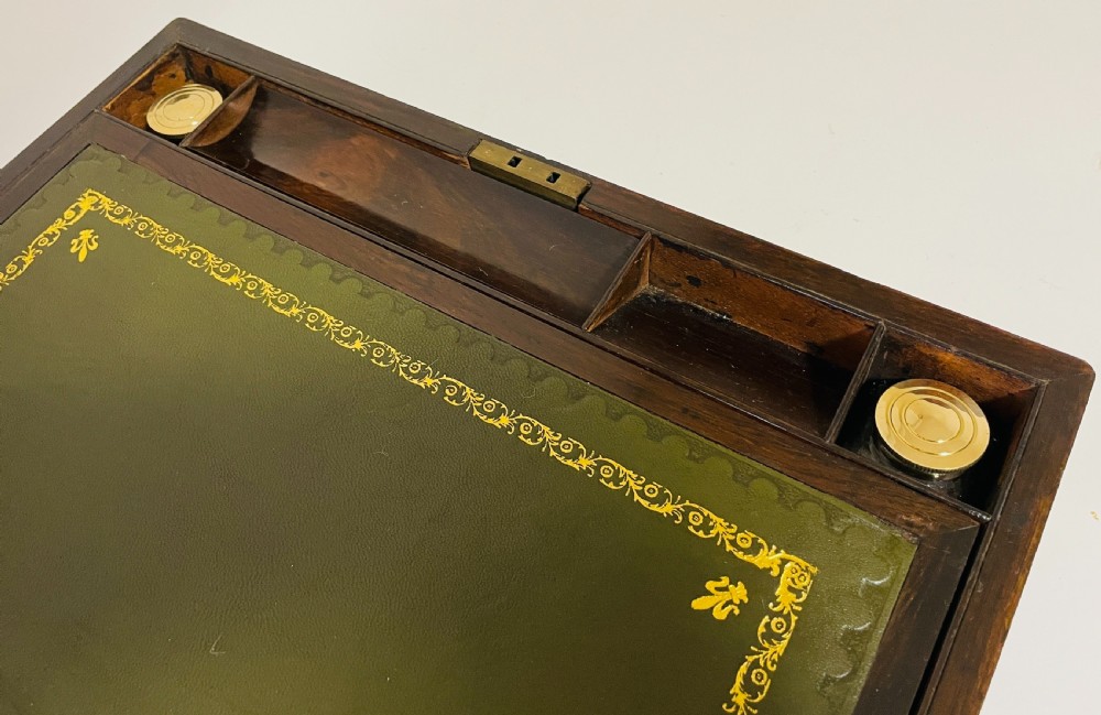 Victorian Rosewood Writing Slope View XIII