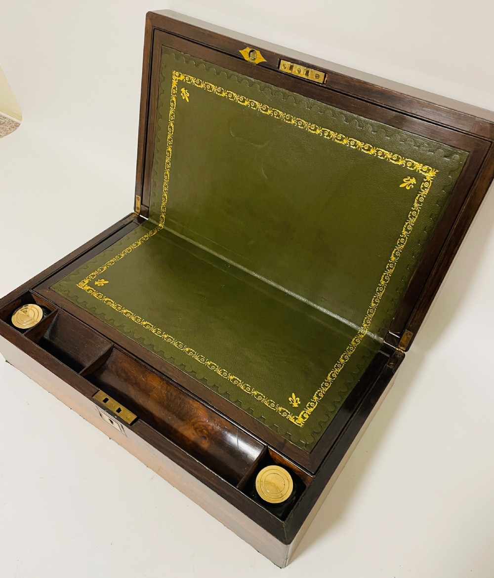 Victorian Rosewood Writing Slope View XV