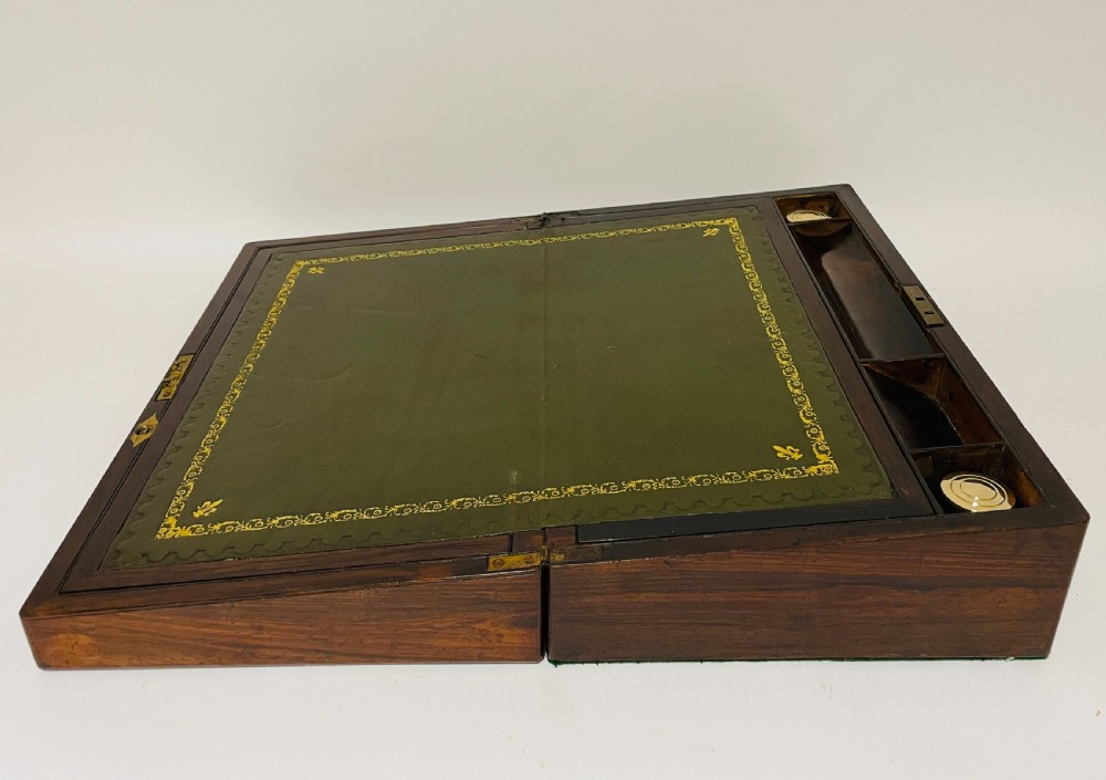Victorian Rosewood Writing Slope View XVII