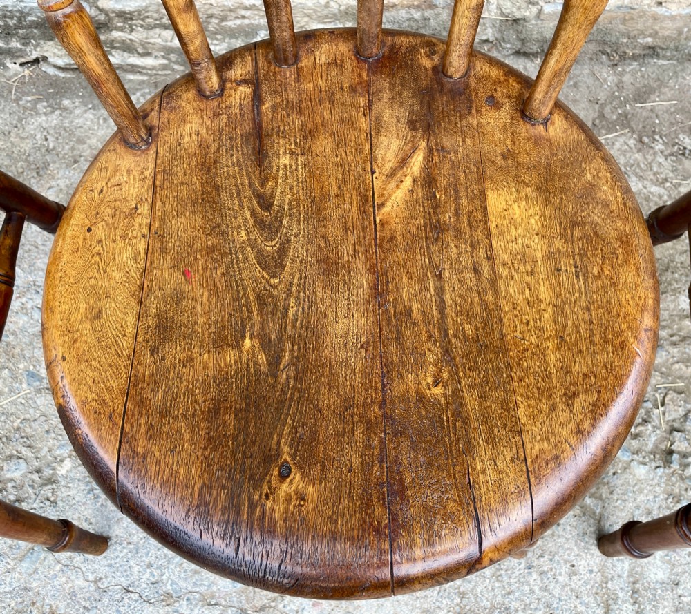 Harlequin Set of 4 Antique Penny Chairs View XIII