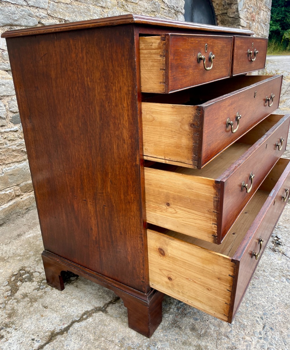 Georgian Mahogany Chest of Drawers View XIII
