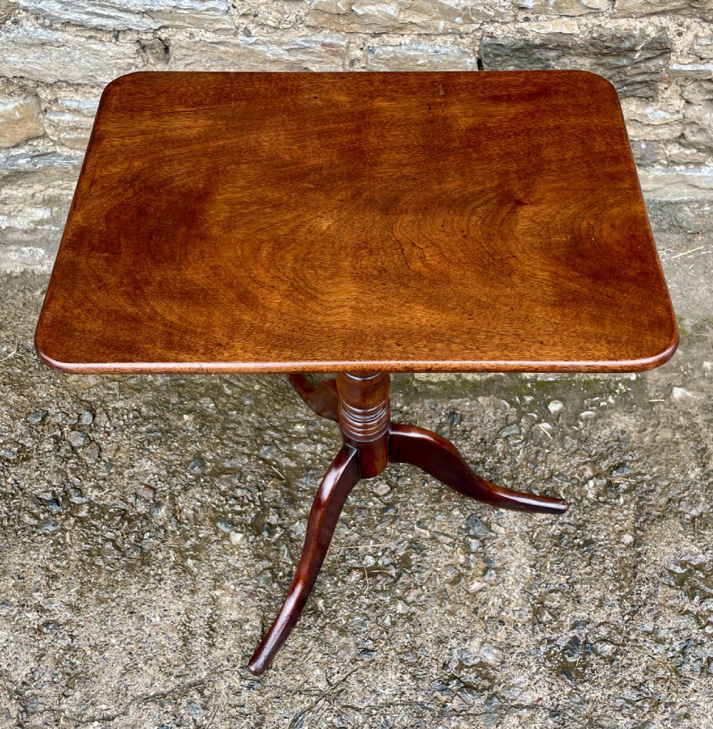 Regency Mahogany Tilt Top Wine Table View III