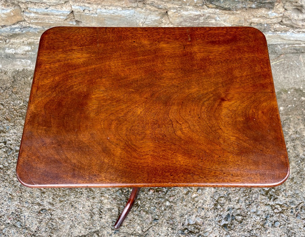Regency Mahogany Tilt Top Wine Table View IV