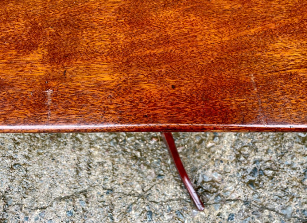 Regency Mahogany Tilt Top Wine Table View VII