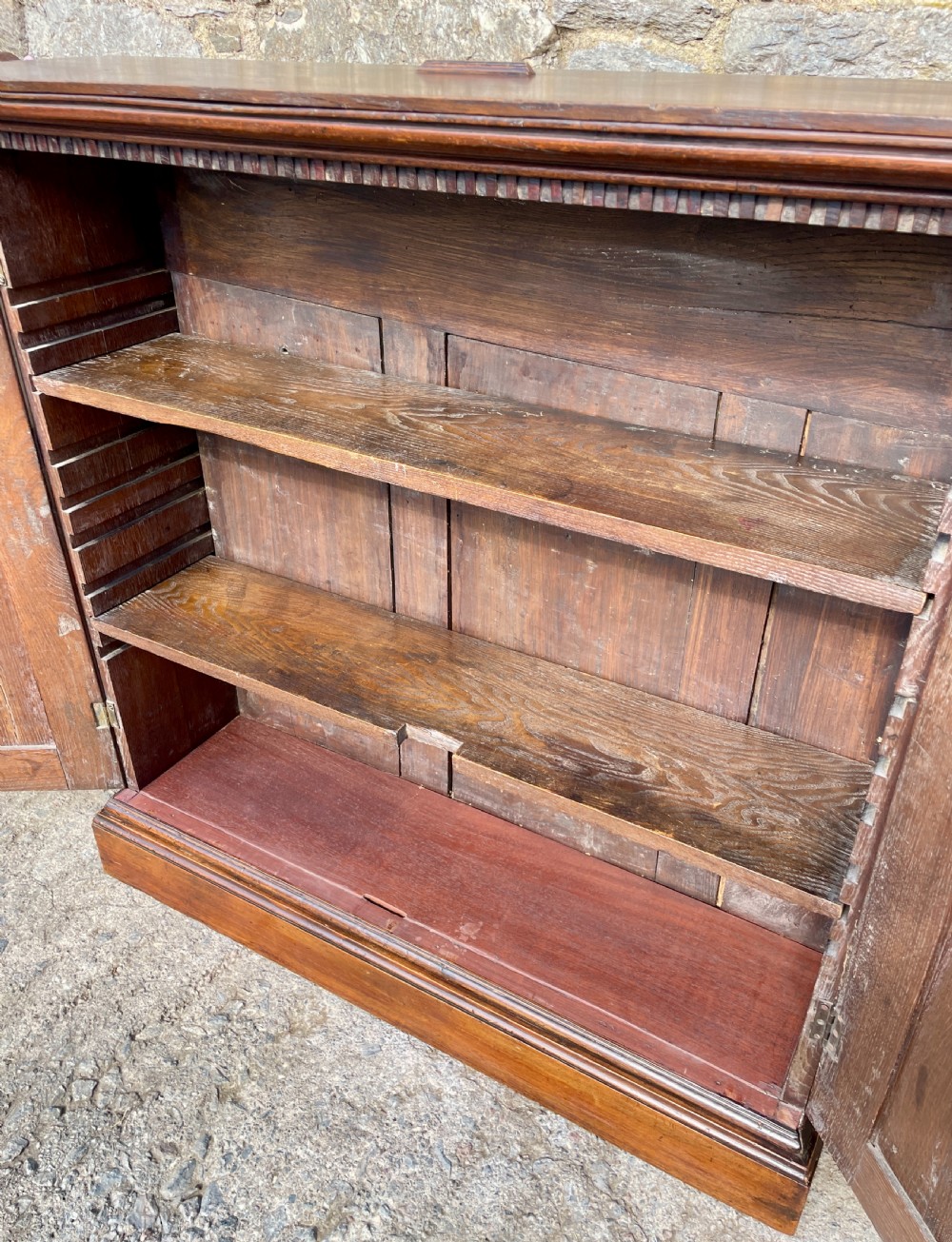 Georgian Oak Cupboard View IV