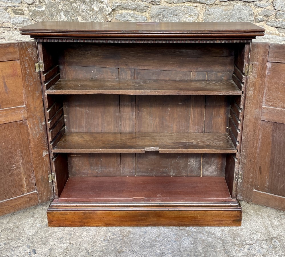 Georgian Oak Cupboard View XII