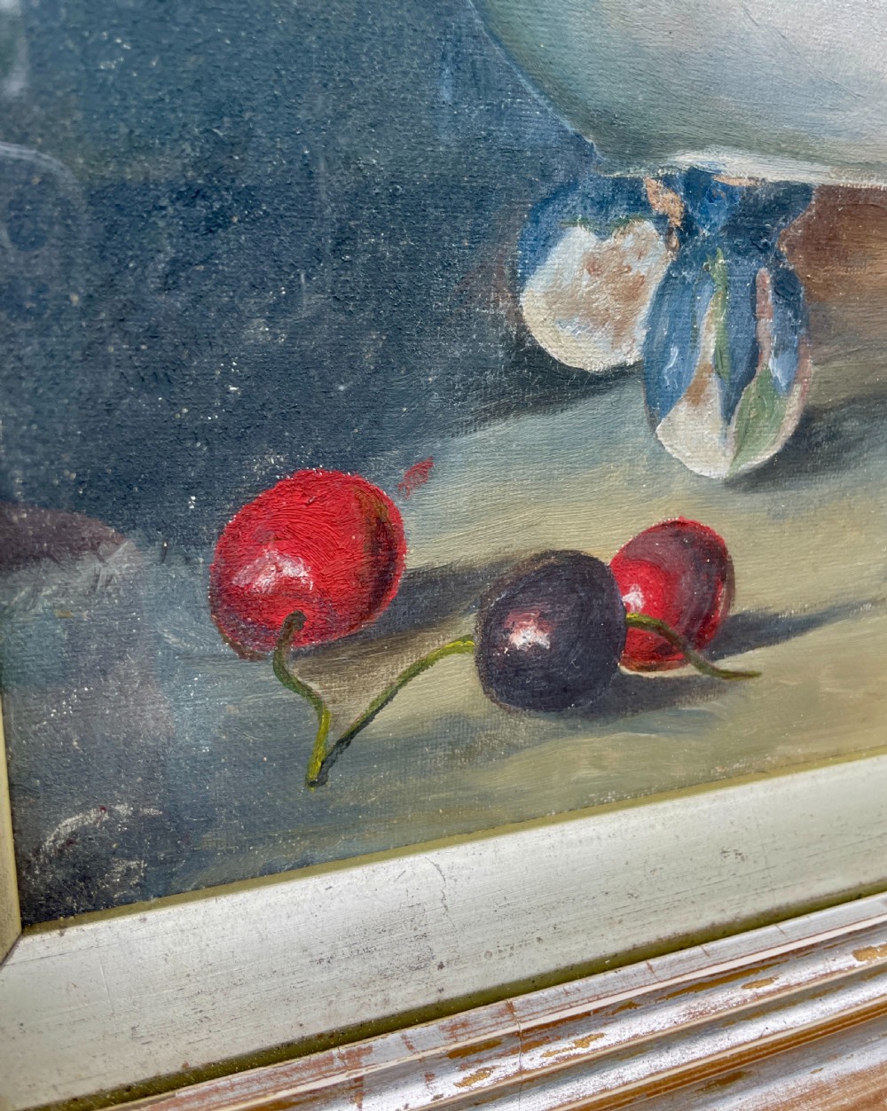 Victorian Still Life Oil on Canvas View X