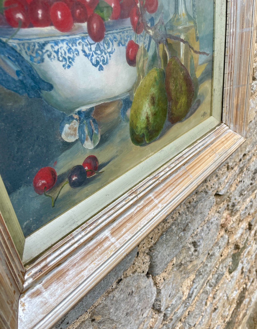 Victorian Still Life Oil on Canvas View XI