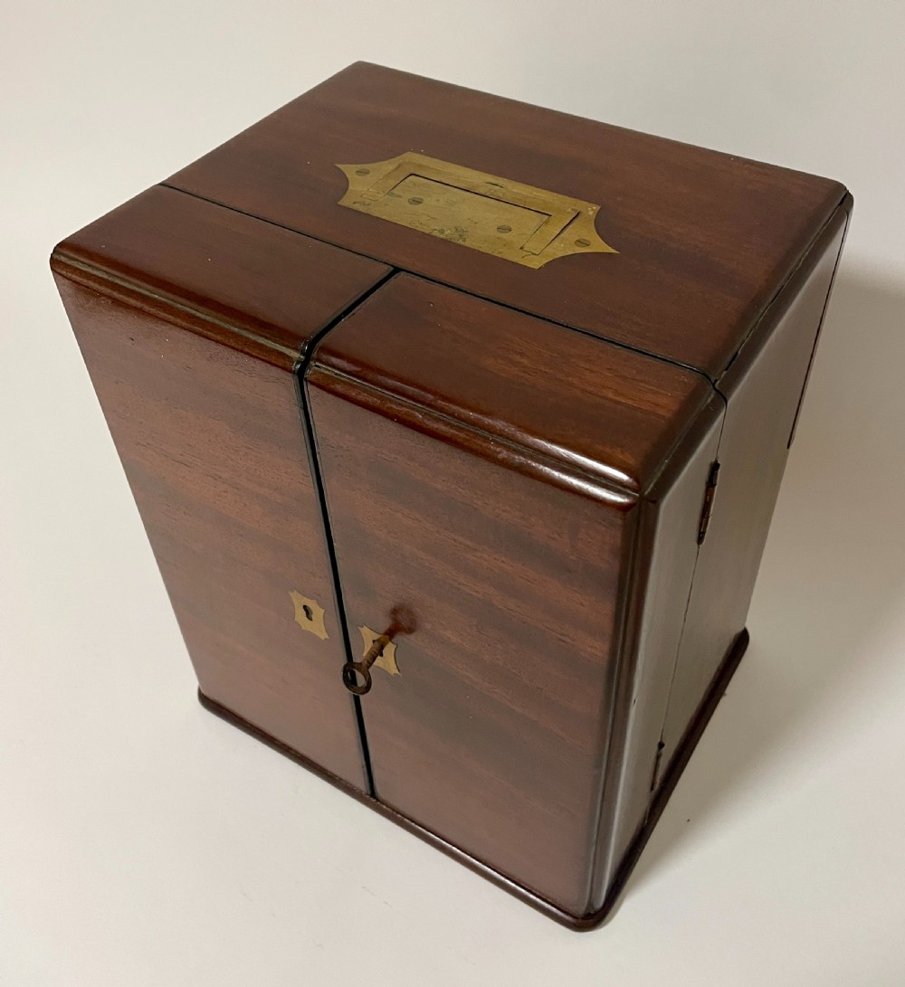 Georgian Mahogany Apothecary Cabinet View III