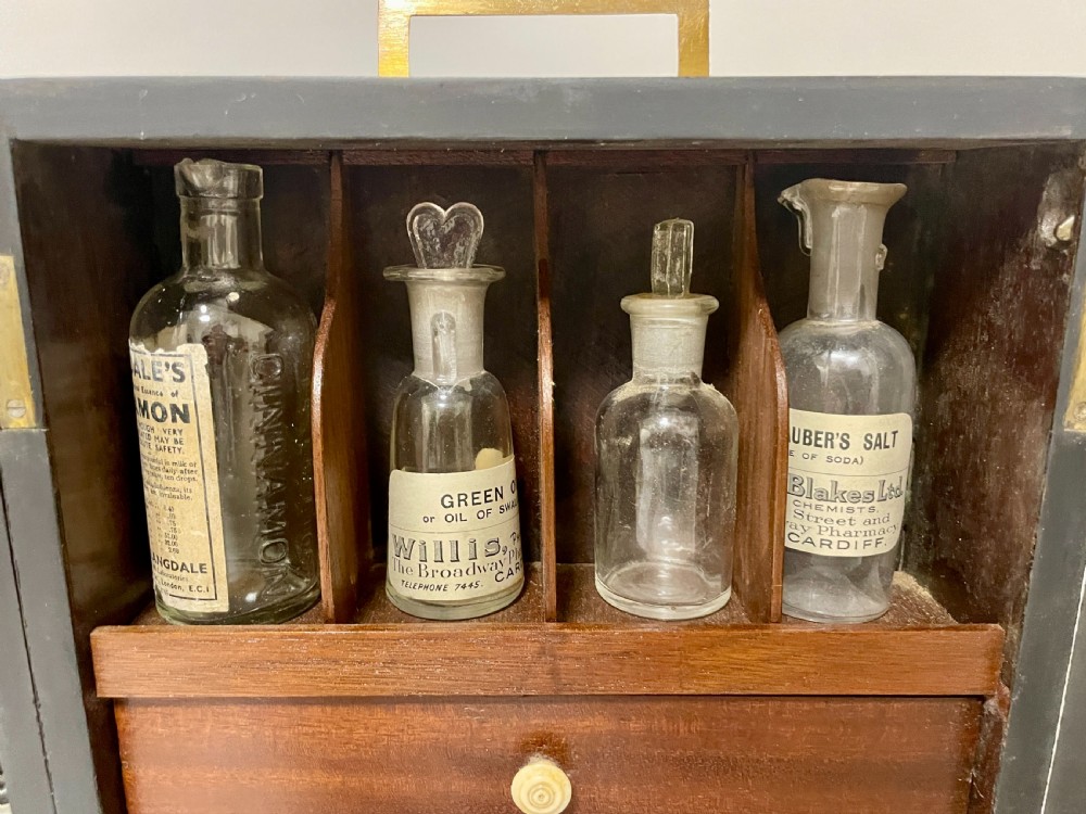 Georgian Mahogany Apothecary Cabinet View XII