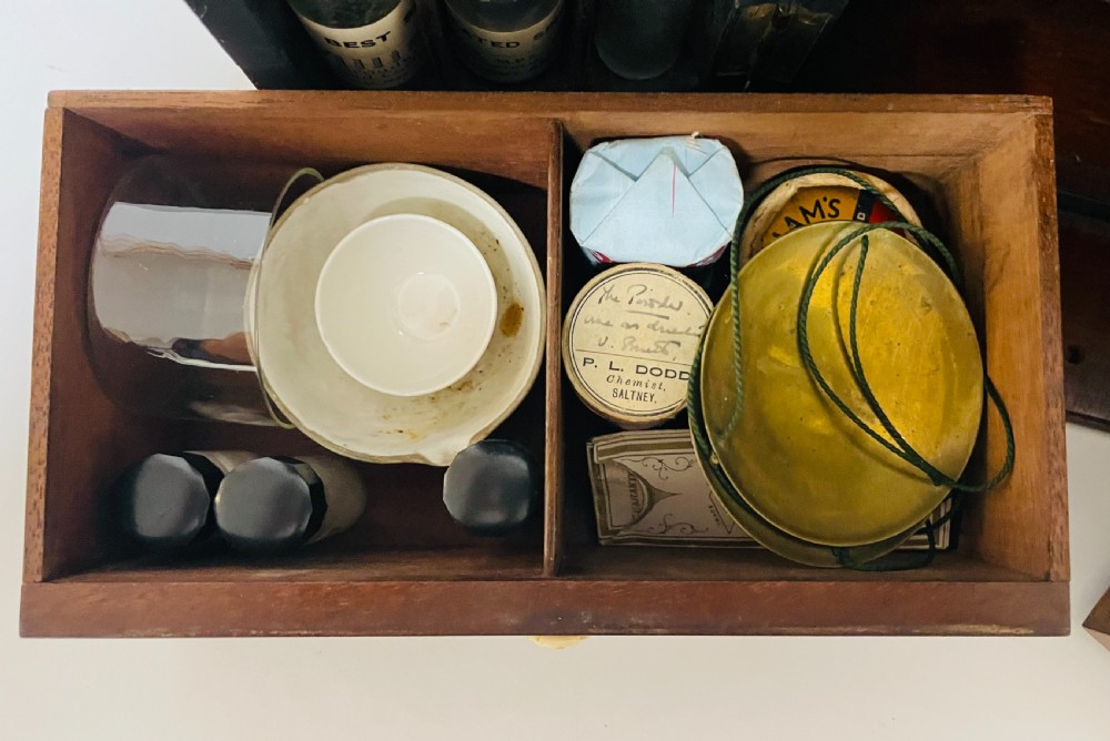 Georgian Mahogany Apothecary Cabinet View XIV