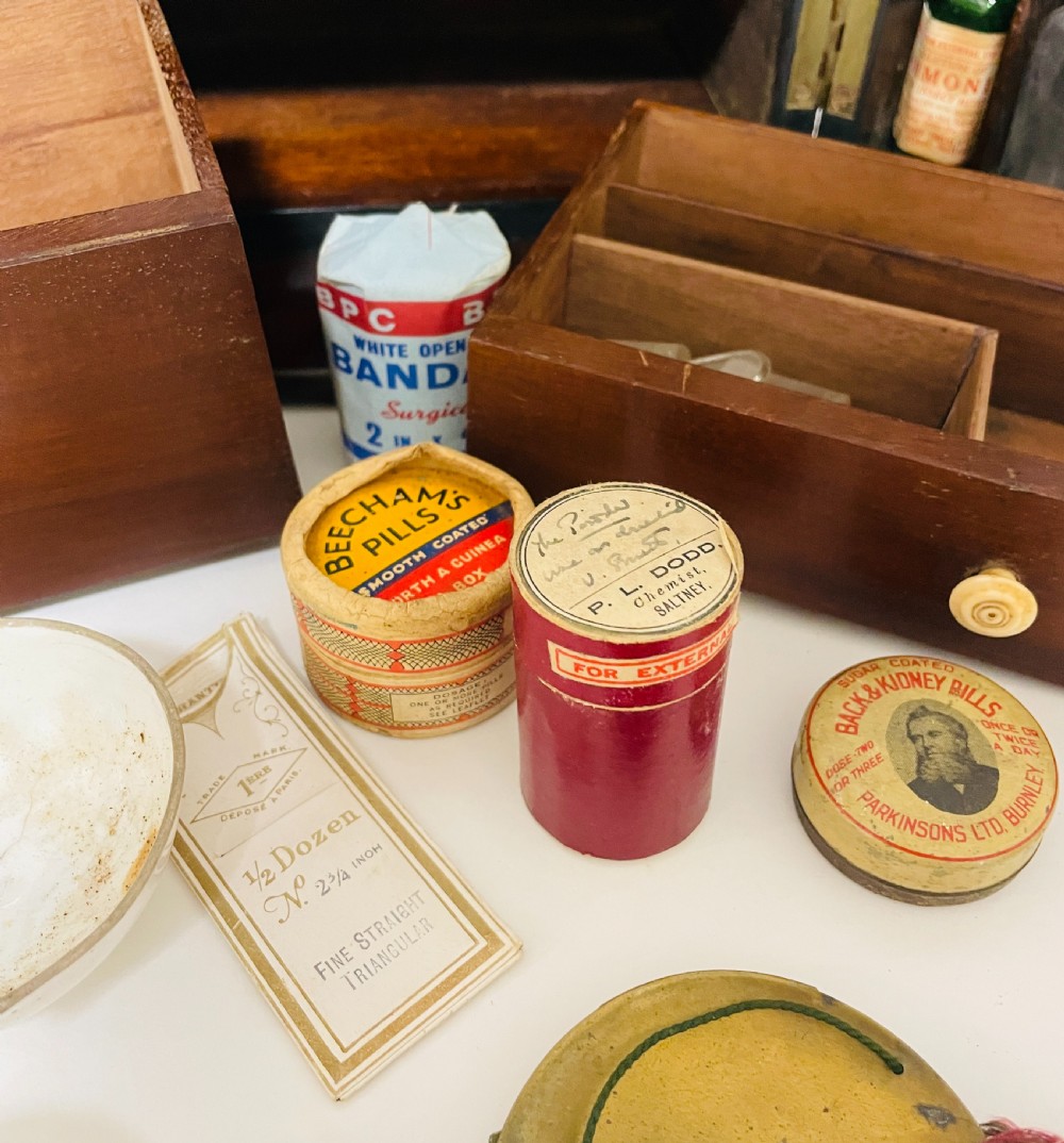 Georgian Mahogany Apothecary Cabinet View XVI