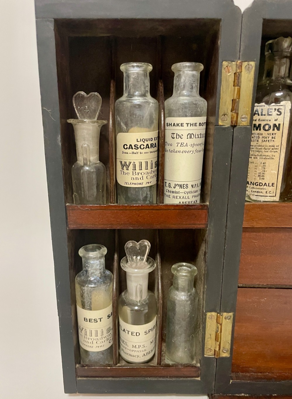 Georgian Mahogany Apothecary Cabinet View XXII