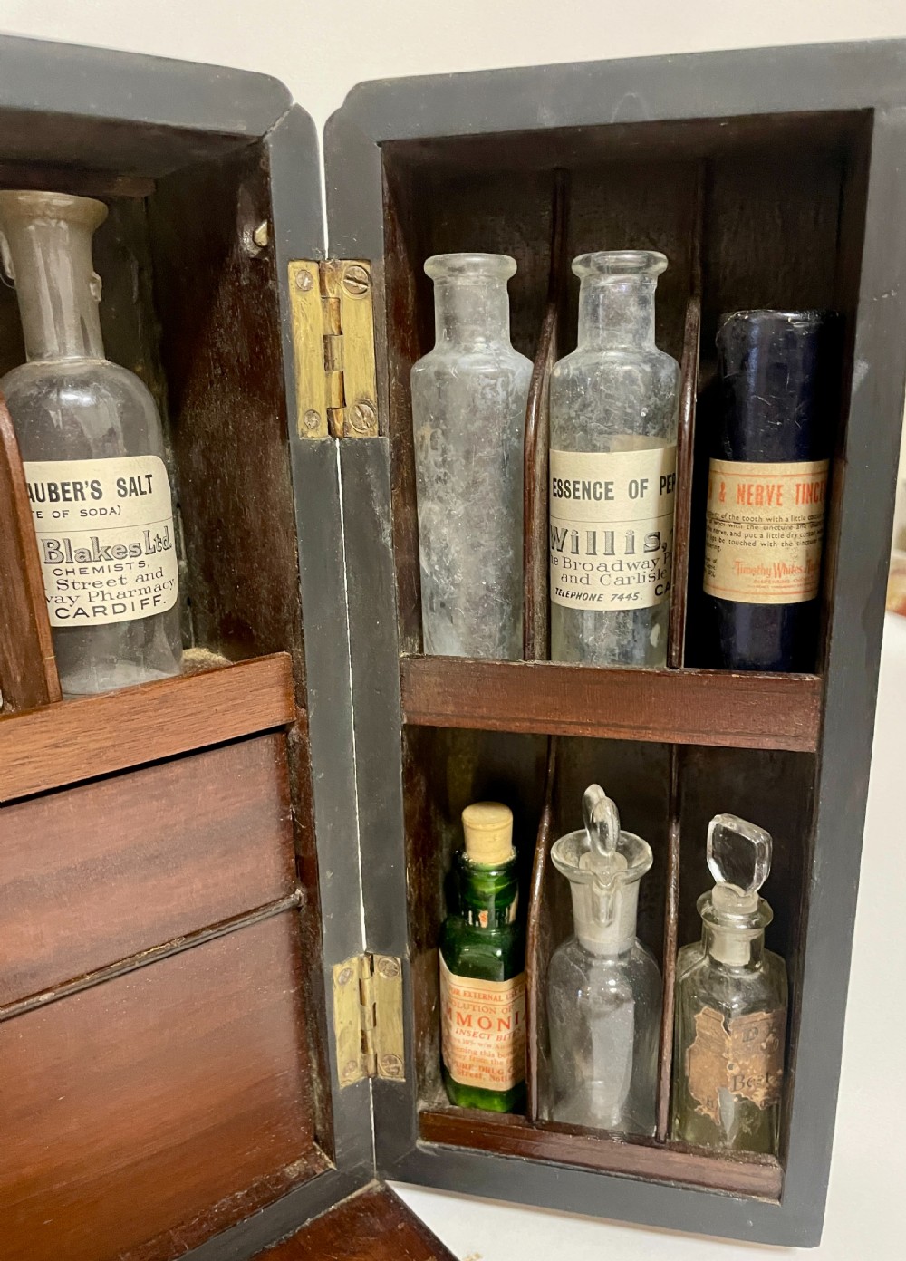 Georgian Mahogany Apothecary Cabinet View XXIII