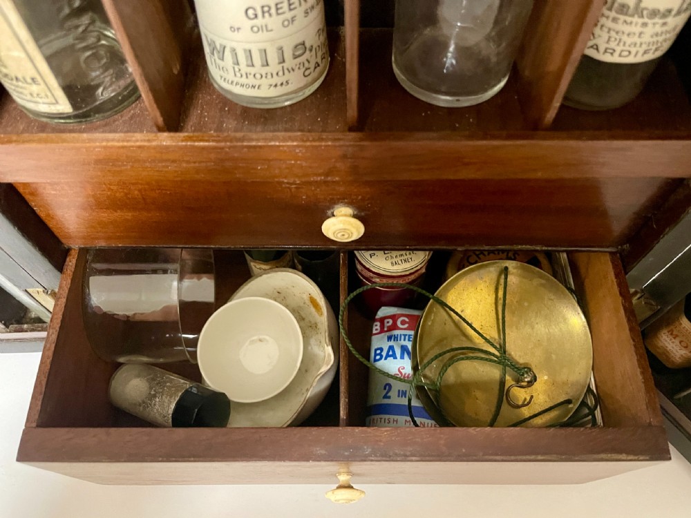 Georgian Mahogany Apothecary Cabinet View XXIV
