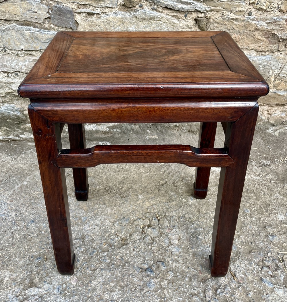 Antique Chinese Hardwood Padauk Table