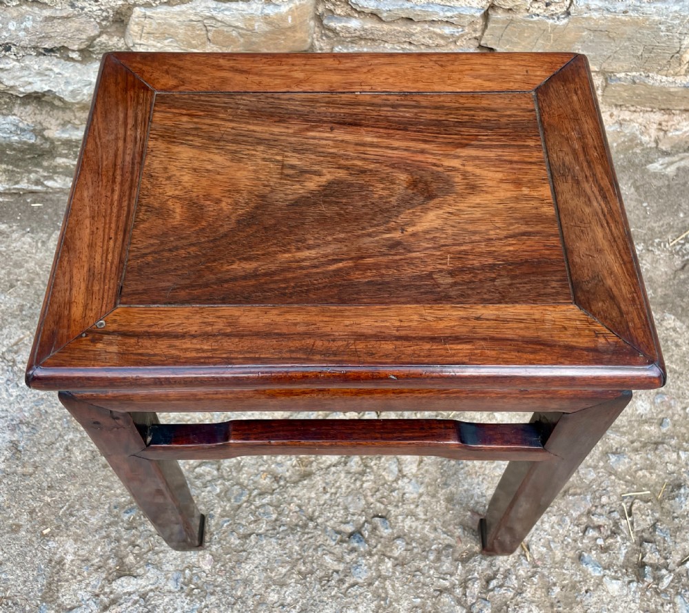 Antique Chinese Hardwood Padauk Table View III