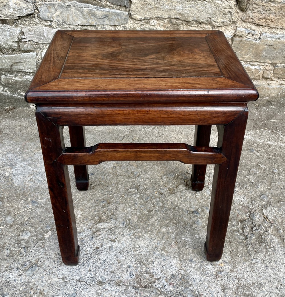 Antique Chinese Hardwood Padauk Table View VIII