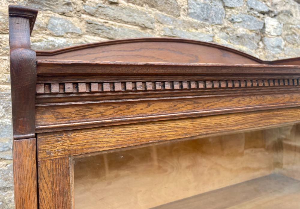 Antique Oak Lebus Stacking Bookcase View VIII