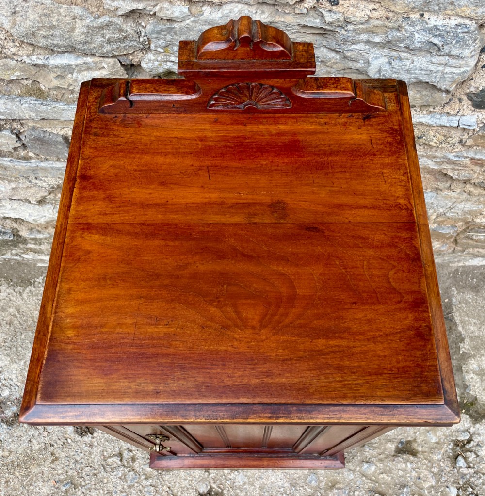 Edwardian Mahogany Pot Cupboard View V
