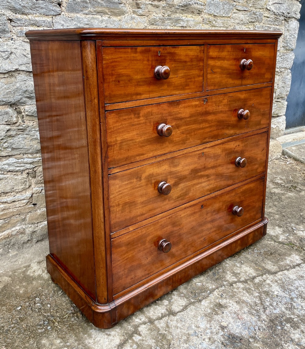 Large Victorian Mahogany Chest of Drawers View II