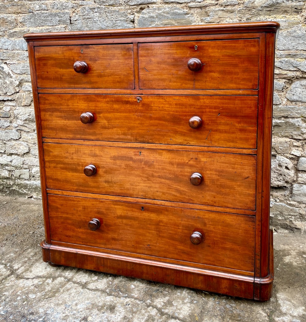 Large Victorian Mahogany Chest of Drawers View IV