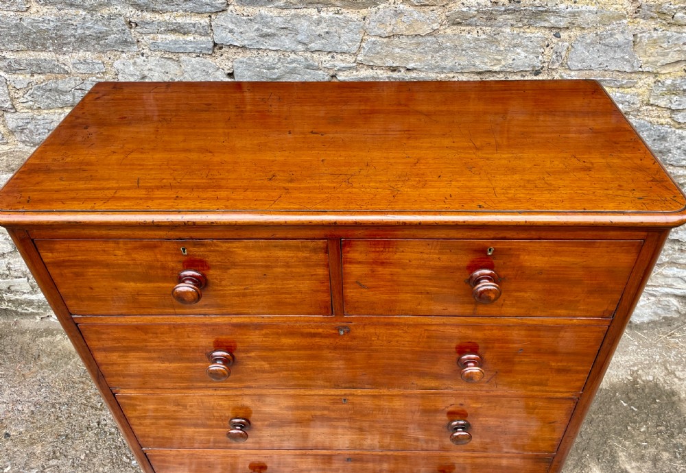 Large Victorian Mahogany Chest of Drawers View VIII